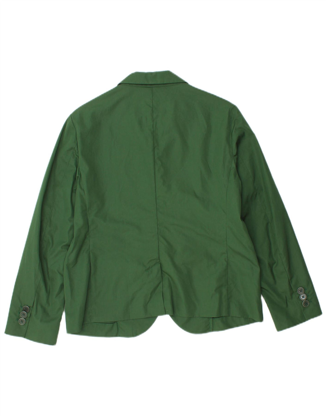 Aspesi Veste Blazer 2 Boutons Femme IT 42 Coton Vert Moyen