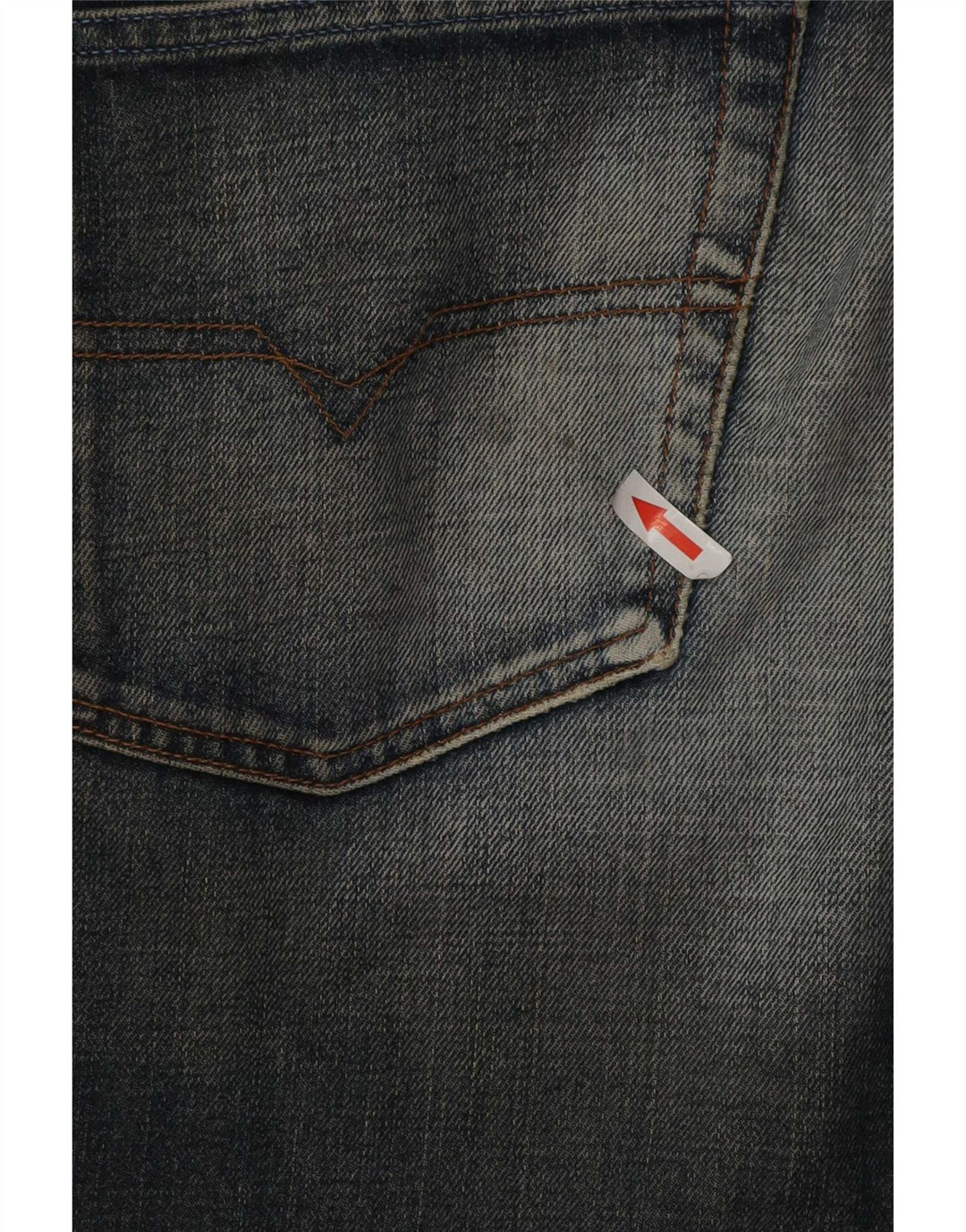 Diesel Jean droit homme W34 L34 bleu marine coton