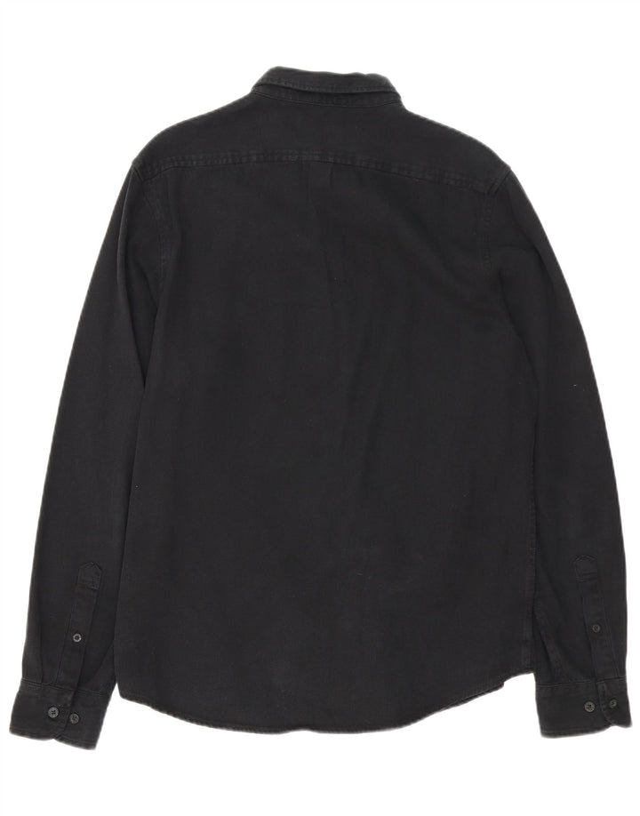 Lee Chemise Regular Fit Homme Noir Moyen Coton