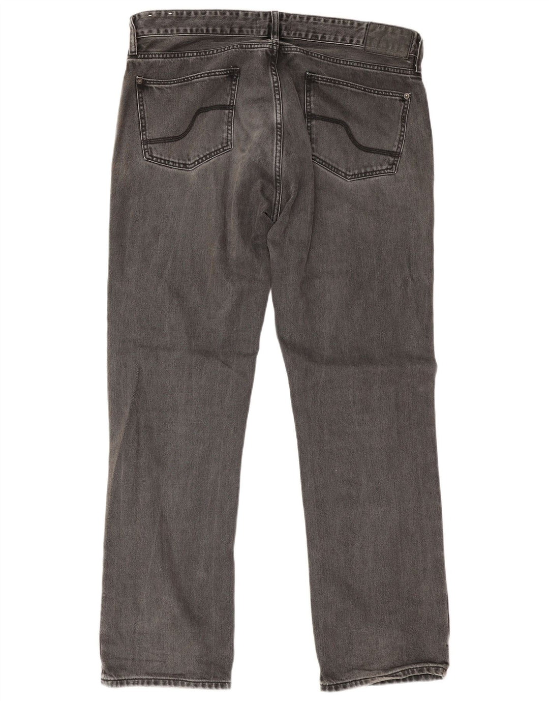 Fat Face Jean droit homme W36 L32 gris coton
