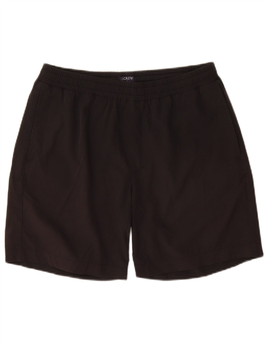 J. CREW Short de Sport Homme Petit Noir Polyester