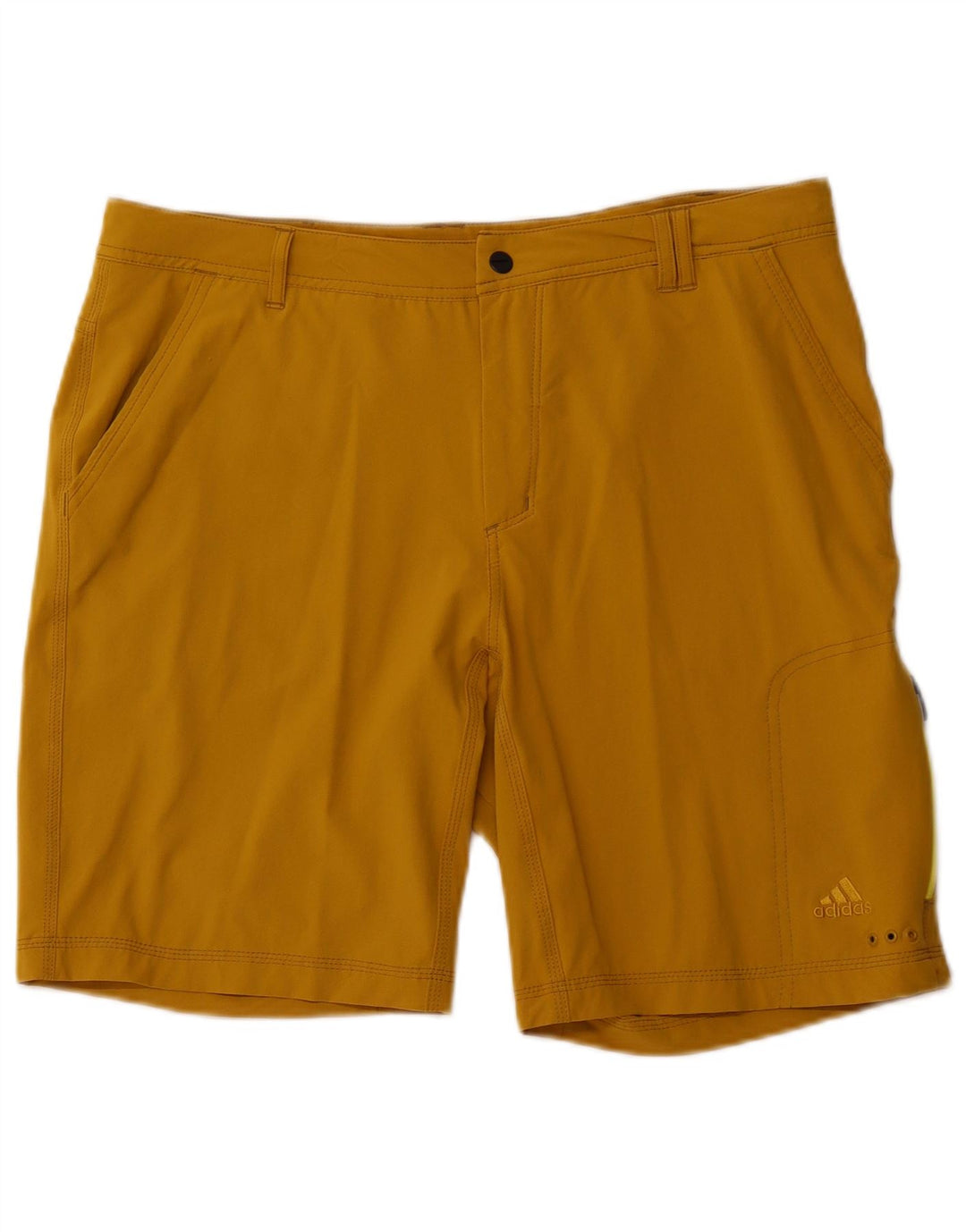 ADIDAS Short Homme W36 Large Orange Polyamide