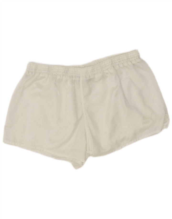 Puma Short de Bain Homme Large Blanc Polyamide
