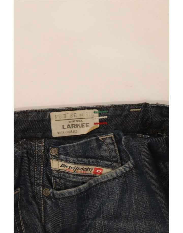 Diesel Jean Larkee Slim W33 L27 Homme Bleu Marine