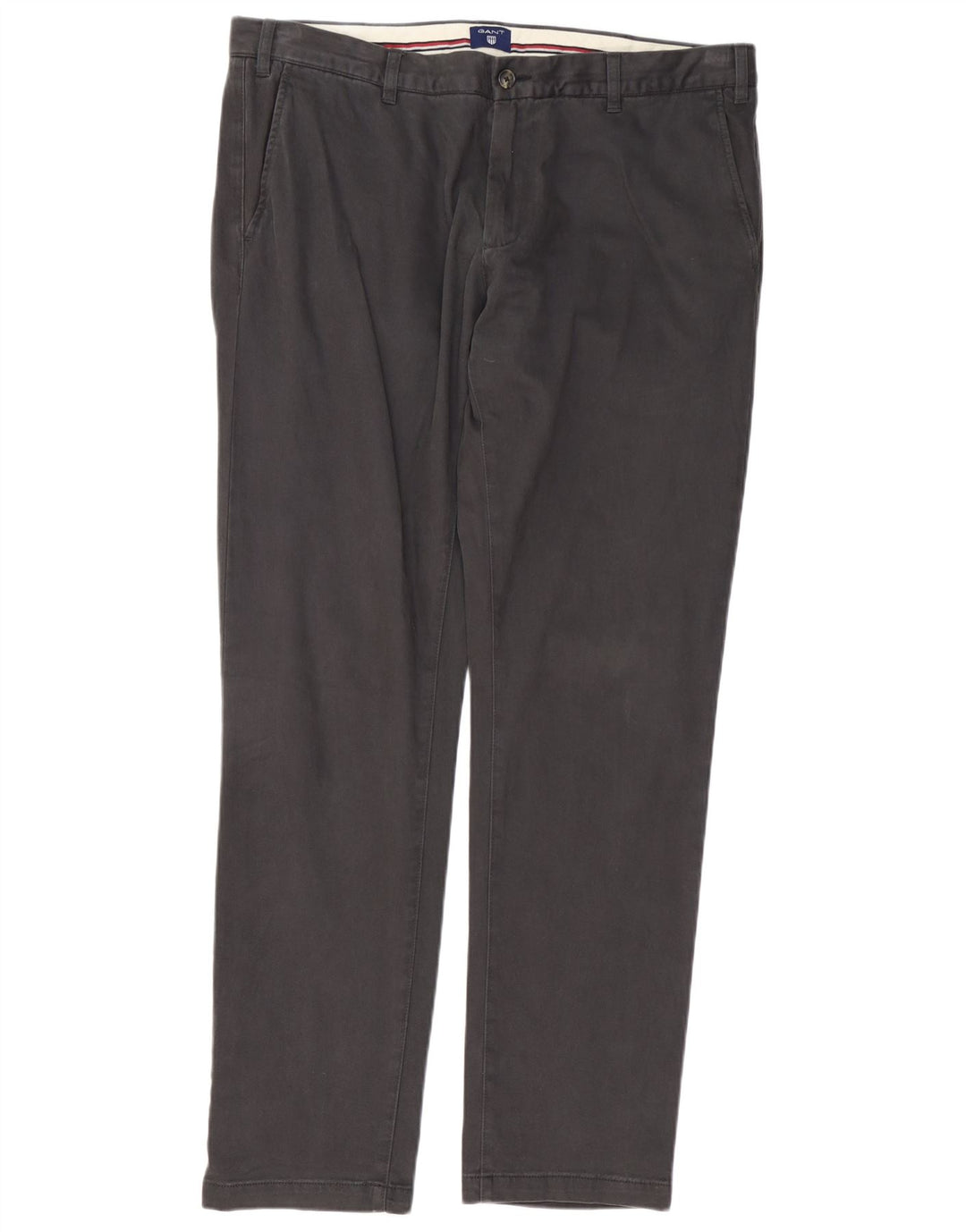 GANT Pantalon Chino Droit Homme W40 L34 Gris