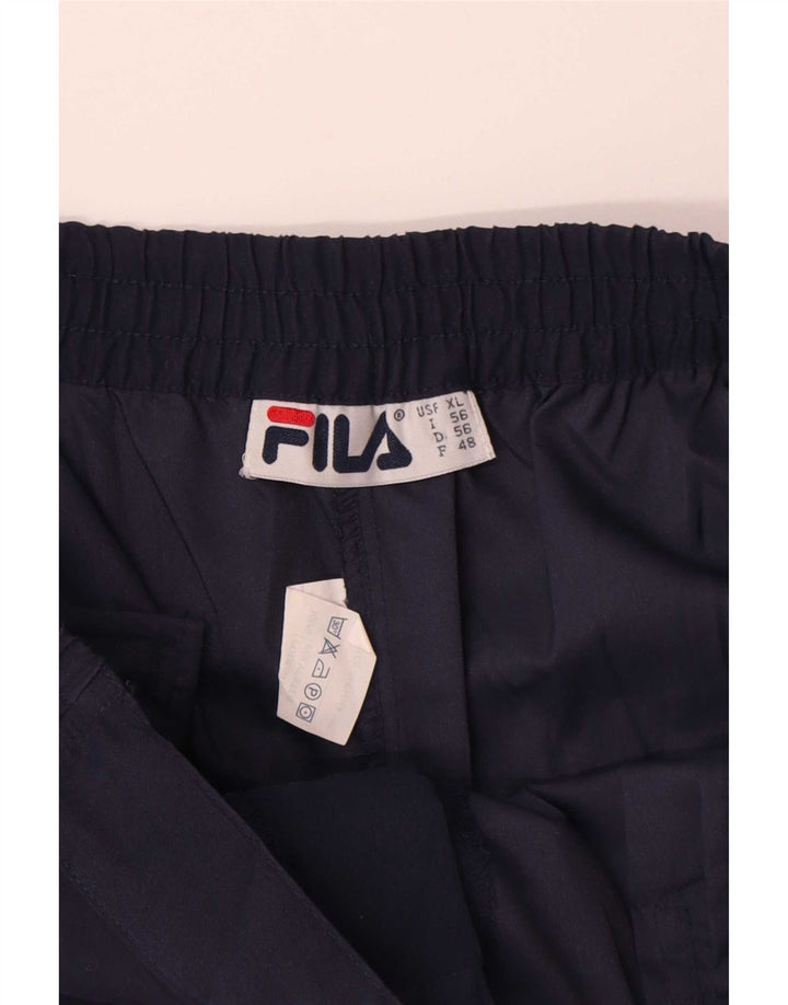 Fila Short Chino Homme XL W38 Bleu Marine Polyester