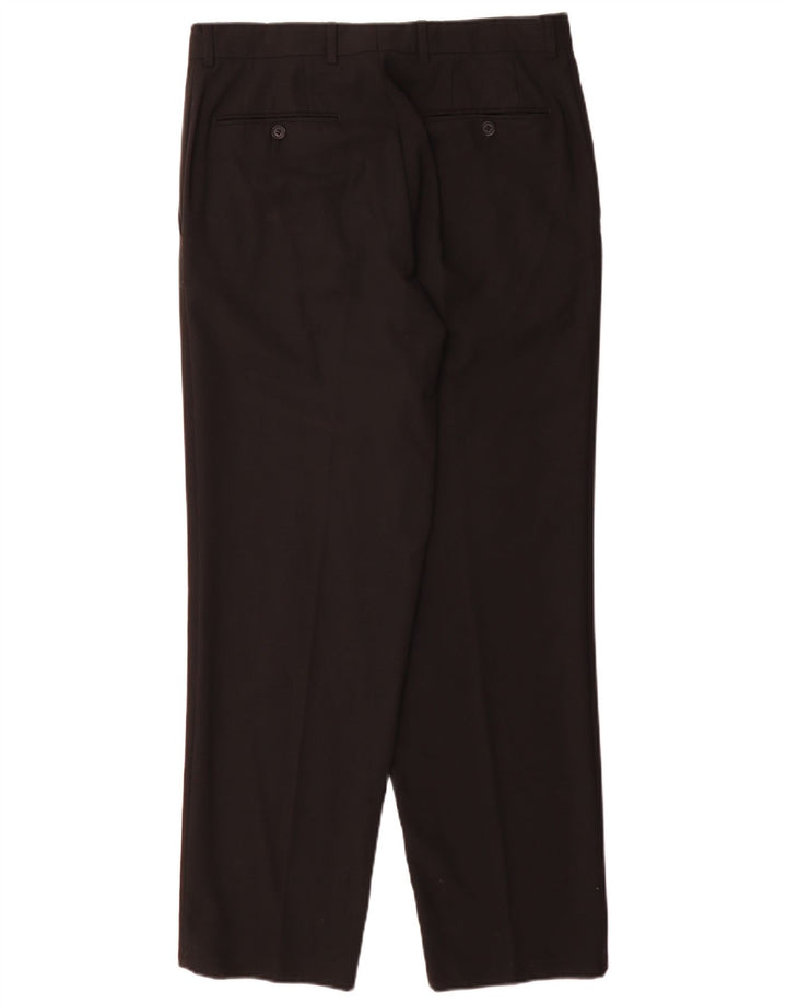 Hugo Boss Pantalon de costume droit pour homme IT 48 Medium W32 L32 Noir