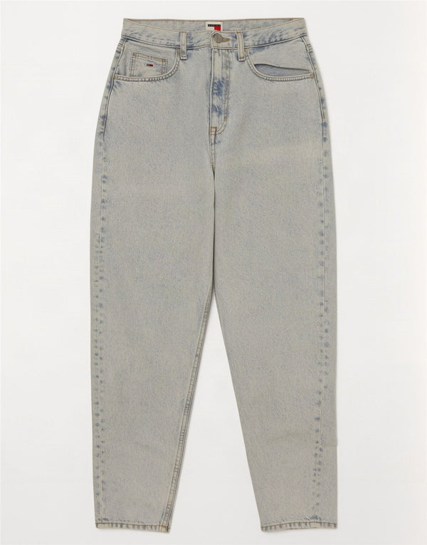 Tommy Hilfiger Jean Mom fuselé taille ultra haute pour femme W27 L28 Bleu