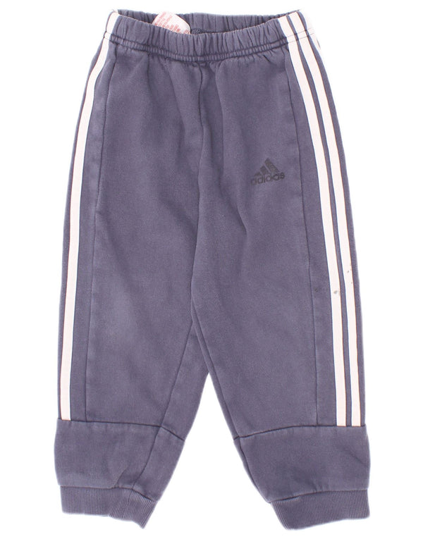 Adidas Pantalon de Survêtement Garçon Joggers 2-3 ans Bleu Marine Coton