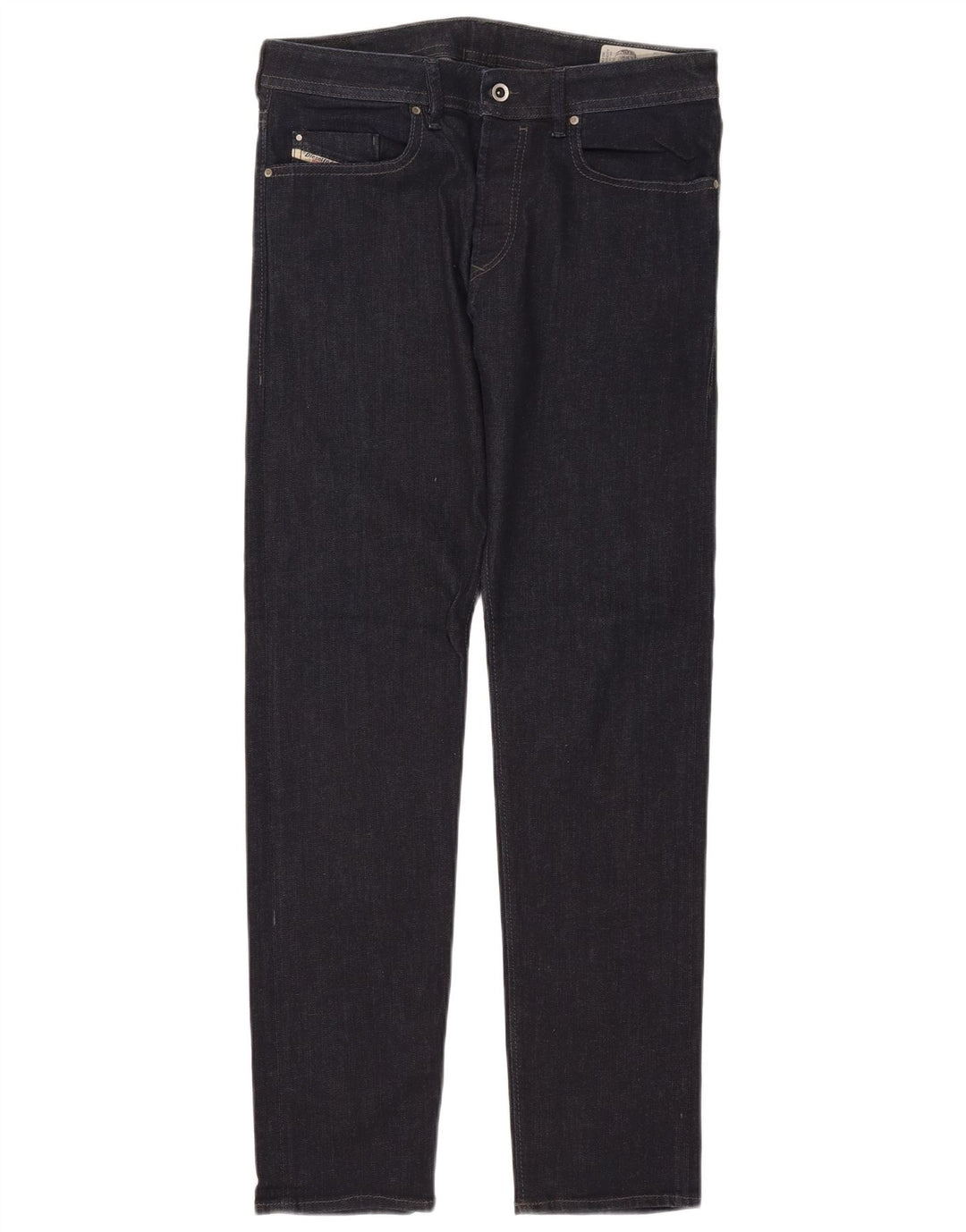 Jean Slim Femme Diesel W32 L32 Bleu Marine Coton