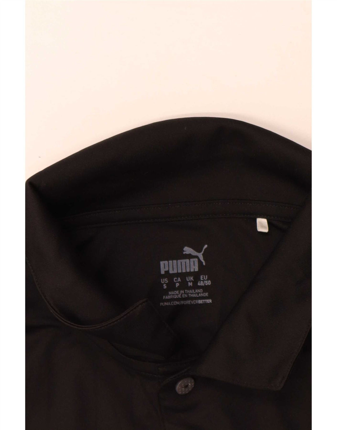 Puma Polo Homme Noir Moyen Polyester