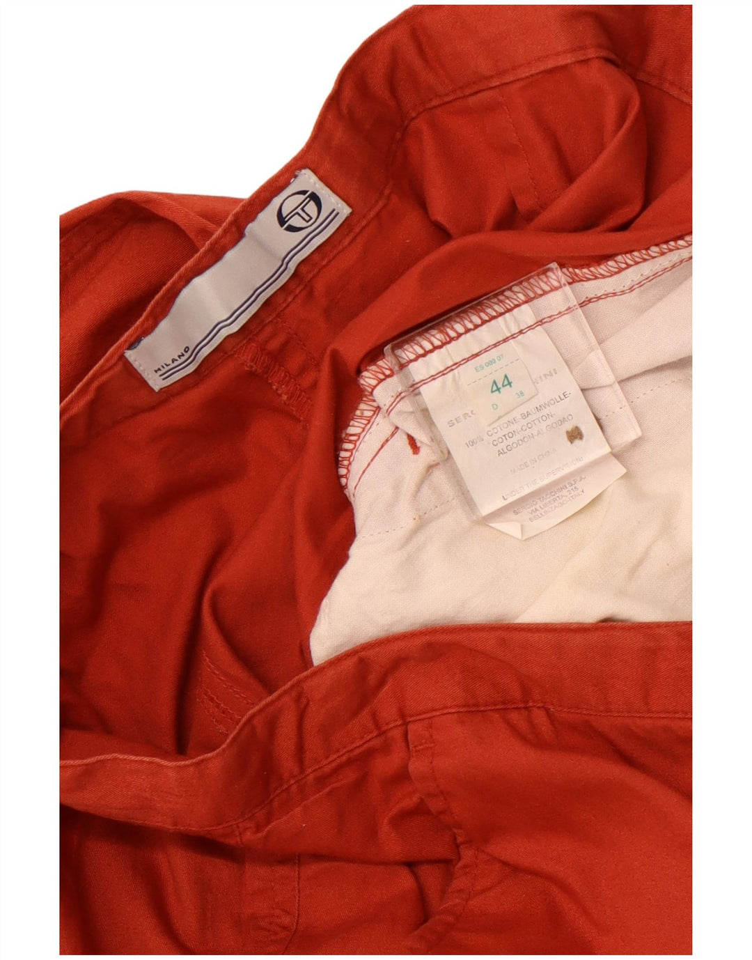 SERGIO TACCHINI Pantalon décontracté pour femme IT 44 Medium W32 L29 Orange