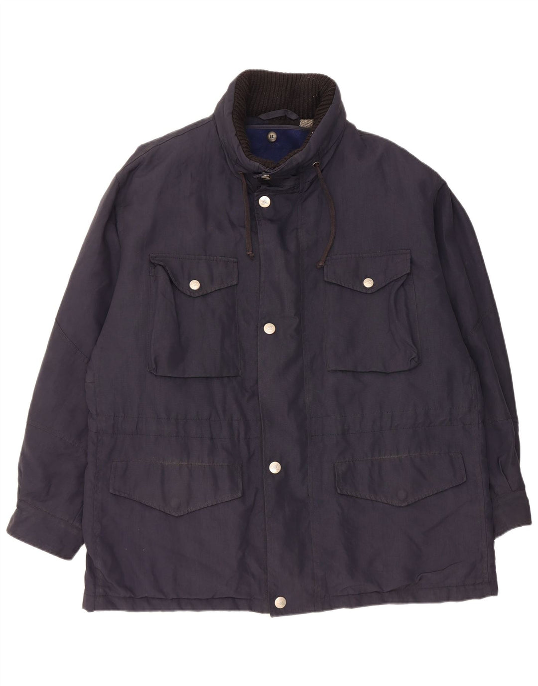Henry Cottons Veste utilitaire pour homme IT 52 XL en nylon bleu marine