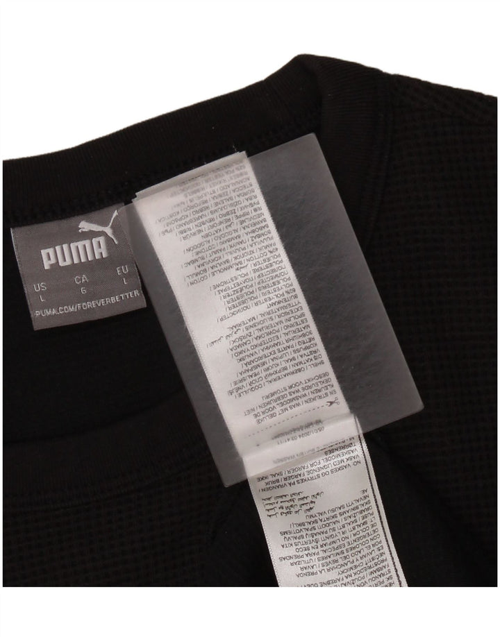 Puma T-Shirt Homme Haut Large Noir Polyester