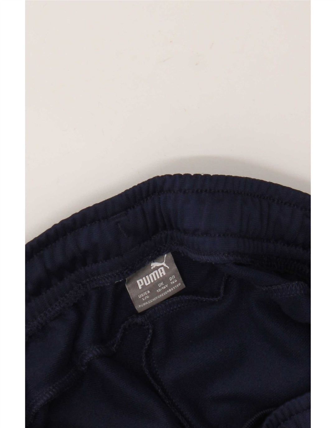 Puma Pantalon de Survêtement Garçon 13-14 ans Bleu Marine