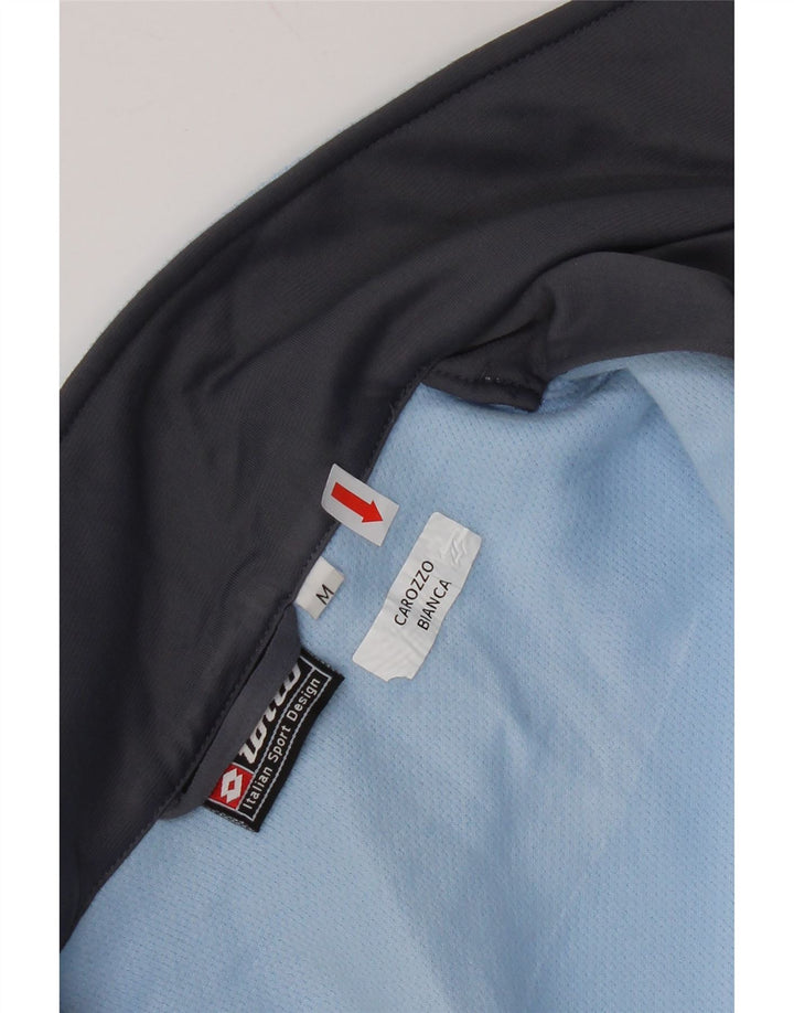Lotto Veste de survêtement pour femme UK 12 Bleu moyen Colorblock Polyester