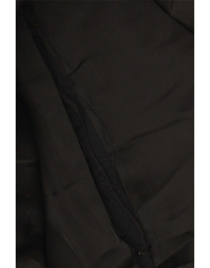 Zara Manteau surdimensionné pour femme UK 10 Petit Noir