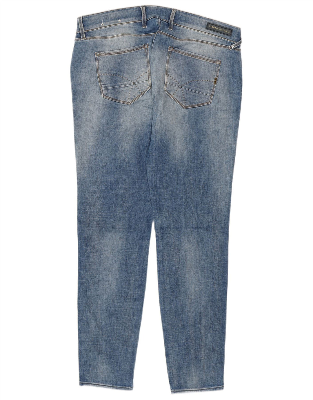 Gas Jean Slim Femme W32 L28 Bleu Coton