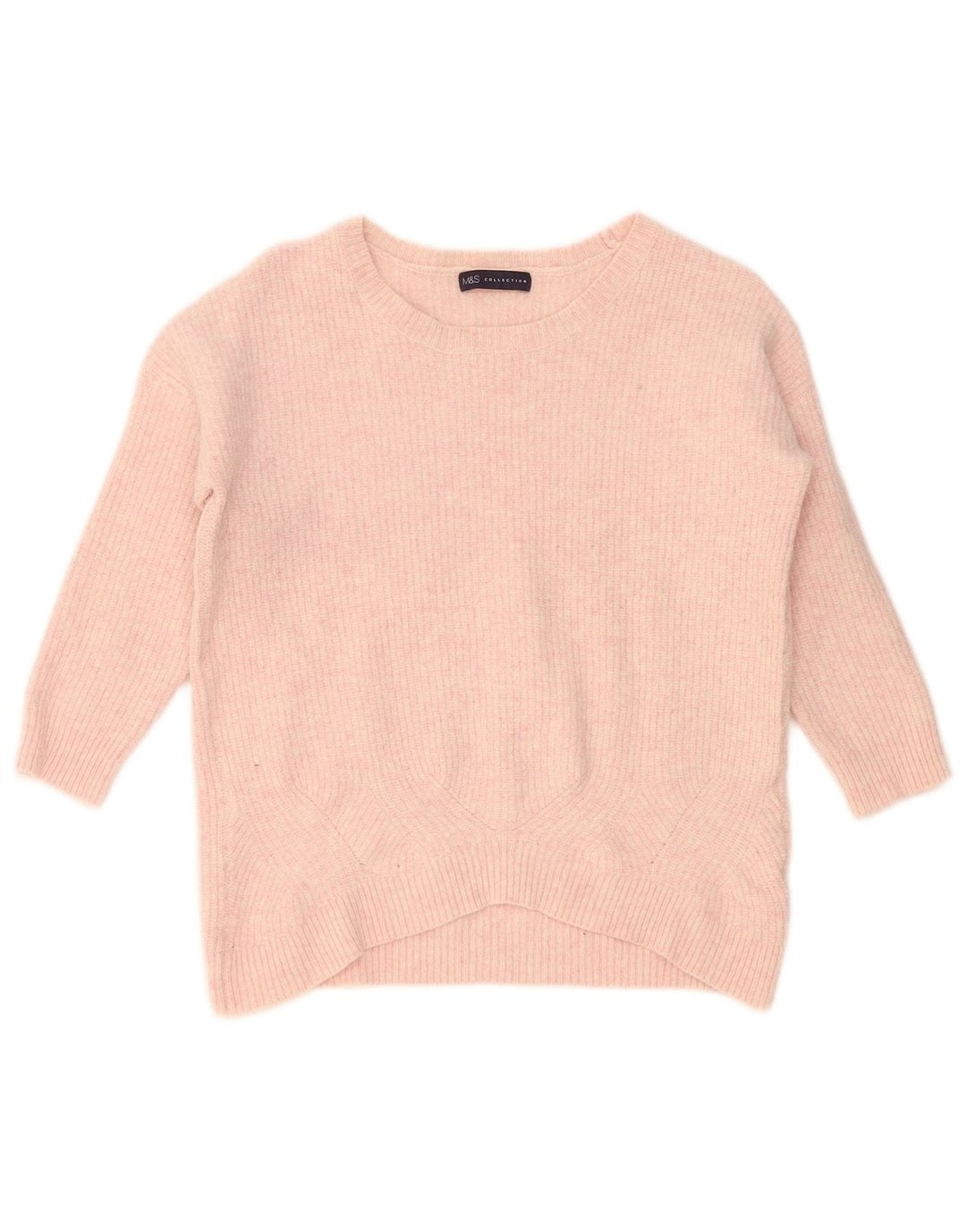 Marks & Spencer Pull col bateau pour femme UK 14 Rose moyen