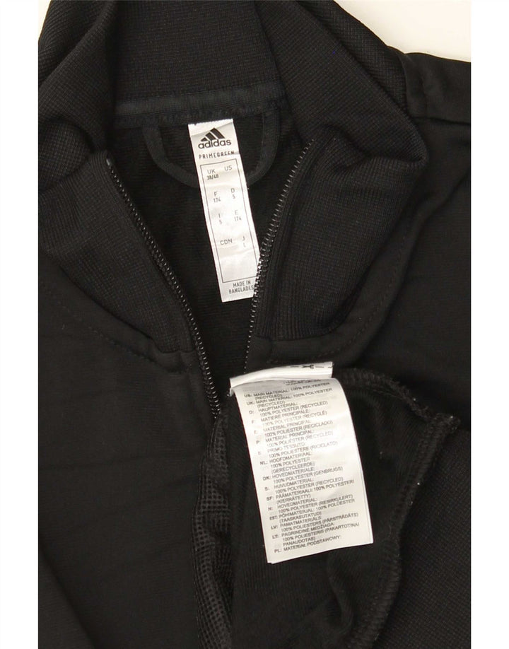 Adidas Veste de survêtement graphique pour homme UK 38/40 Noir moyen Polyester
