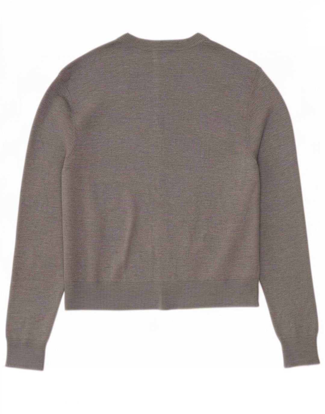 Marks & Spencer Pull Cardigan pour Femme UK 12 Gris Moyen