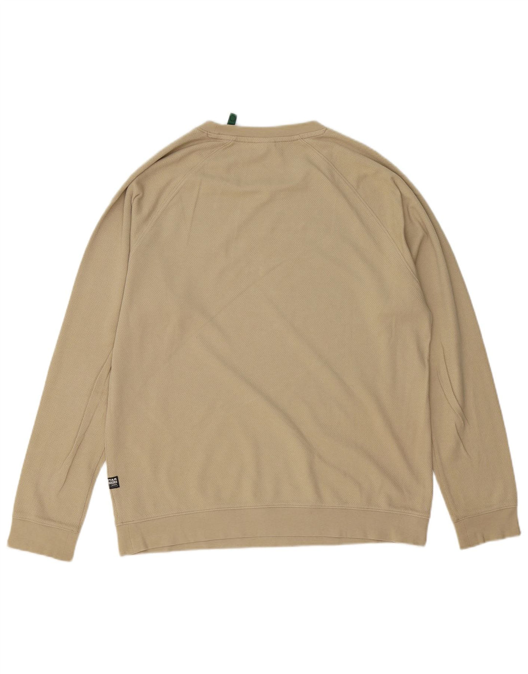 G-STAR Sweat-Shirt Homme Beige Moyen Coton