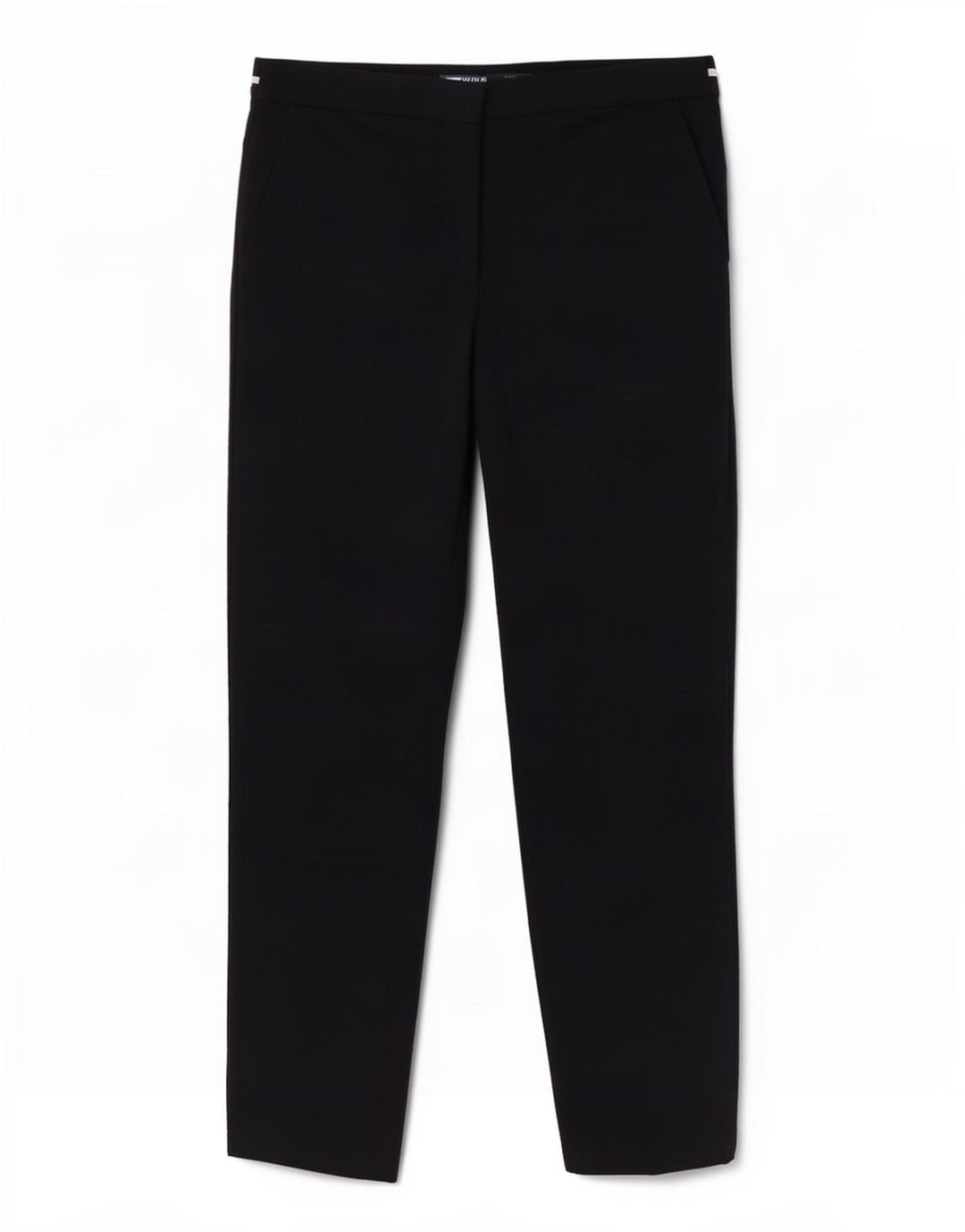 Zara Femme Pantalon Court Slim Moyen W28 L26 Bleu Marine