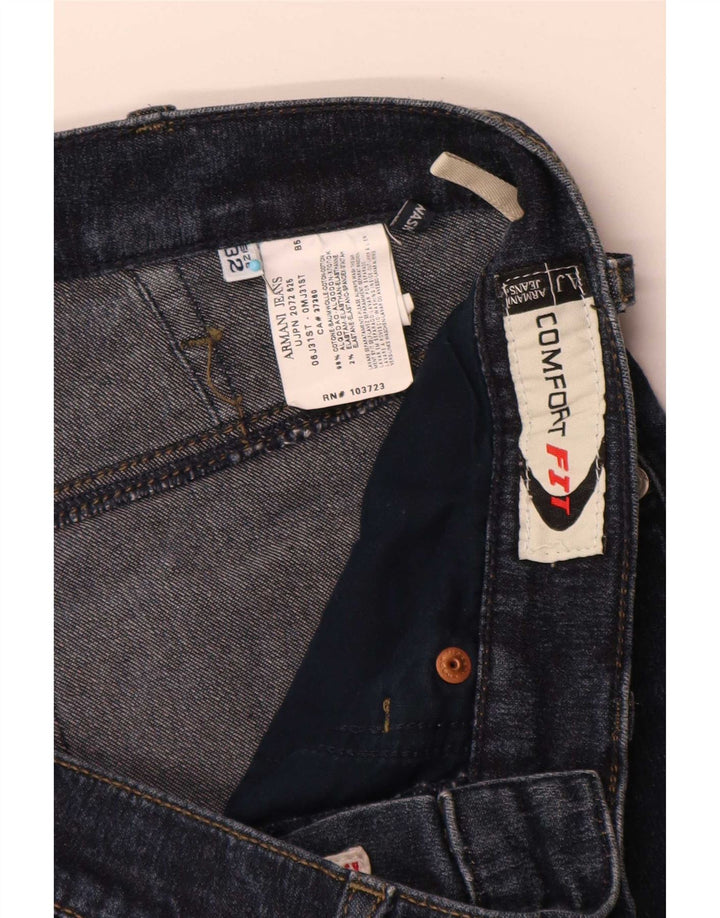 Armani Jean droit homme W32 L30 bleu coton