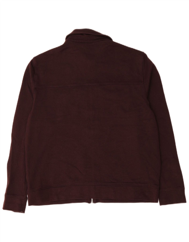 Marks & Spencer Veste bomber autographe pour homme UK 40 Grand coton bordeaux