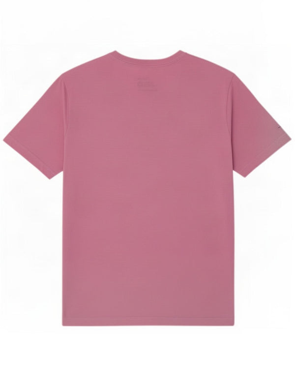 Nike Mens Regular Fit Graphic T-Shirt Haut Rose Moyen Polyester