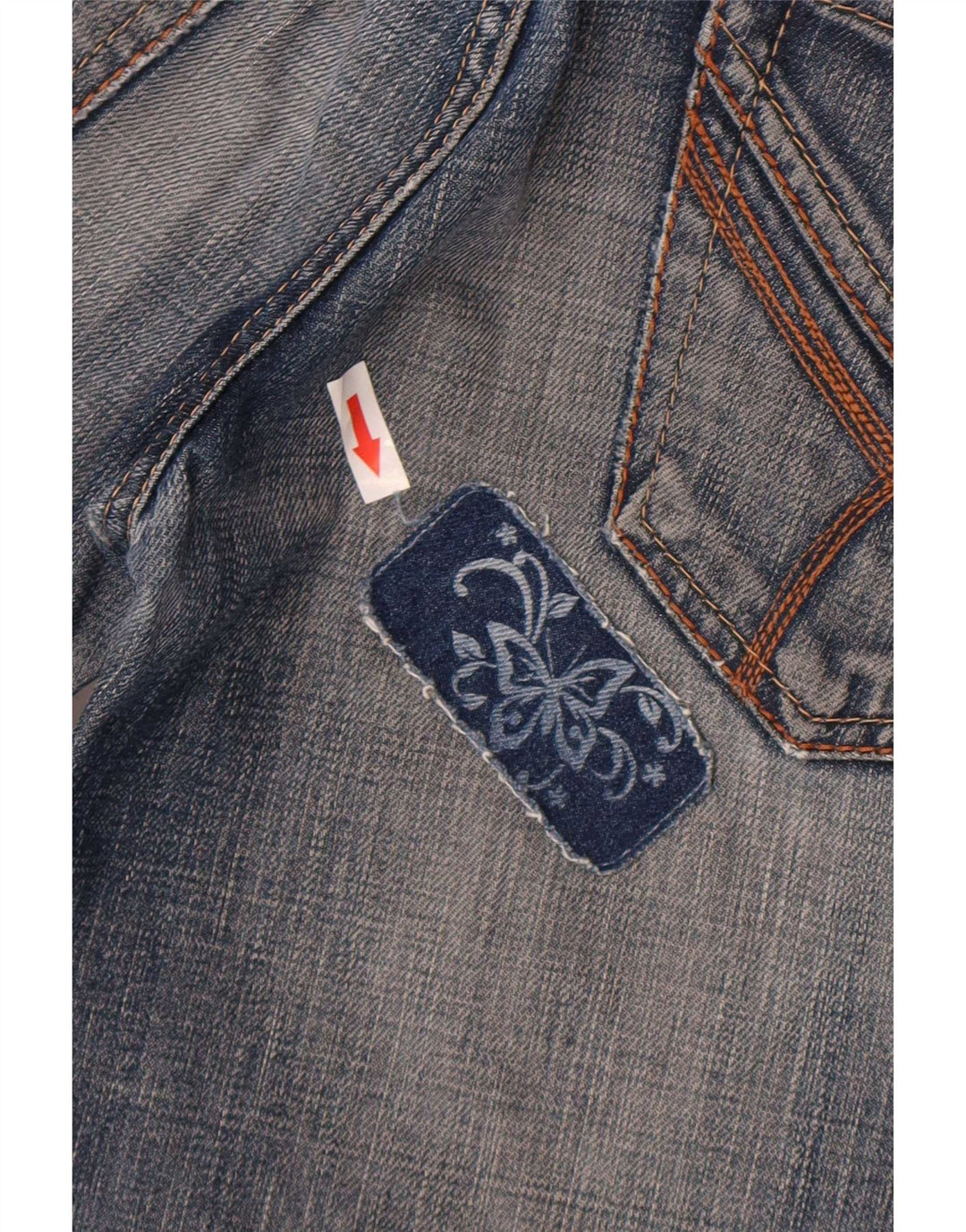 Tommy Hilfiger Jean Bootcut Femme W28 L34 Bleu Coton