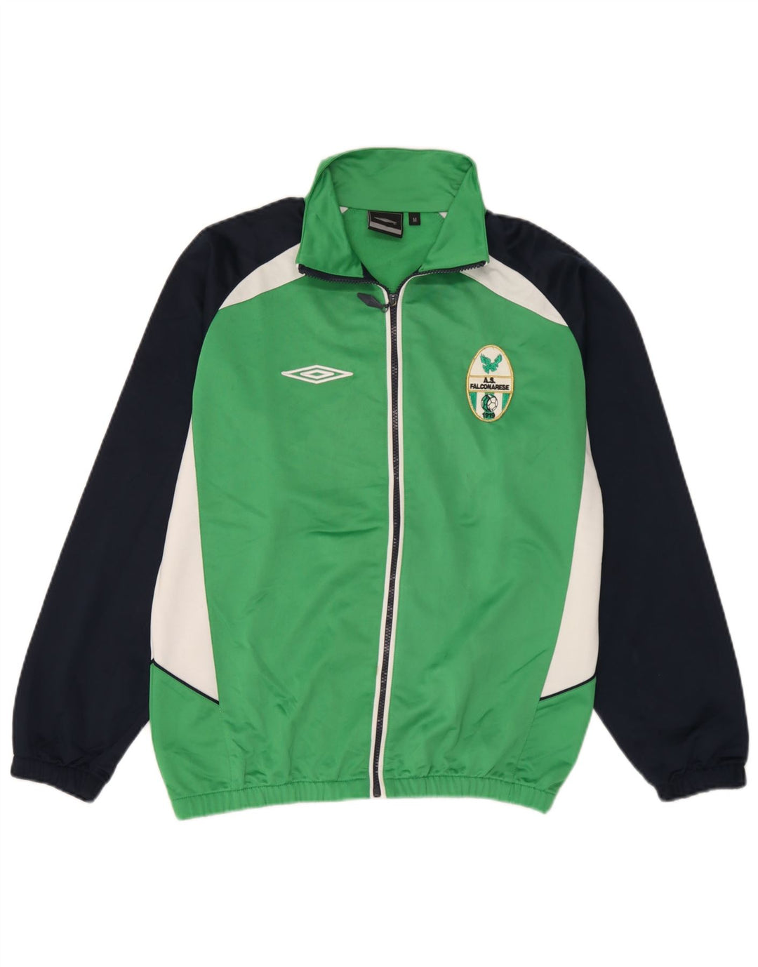 Umbro Veste de Survêtement Graphique Homme Vert Moyen Colorblock Polyester