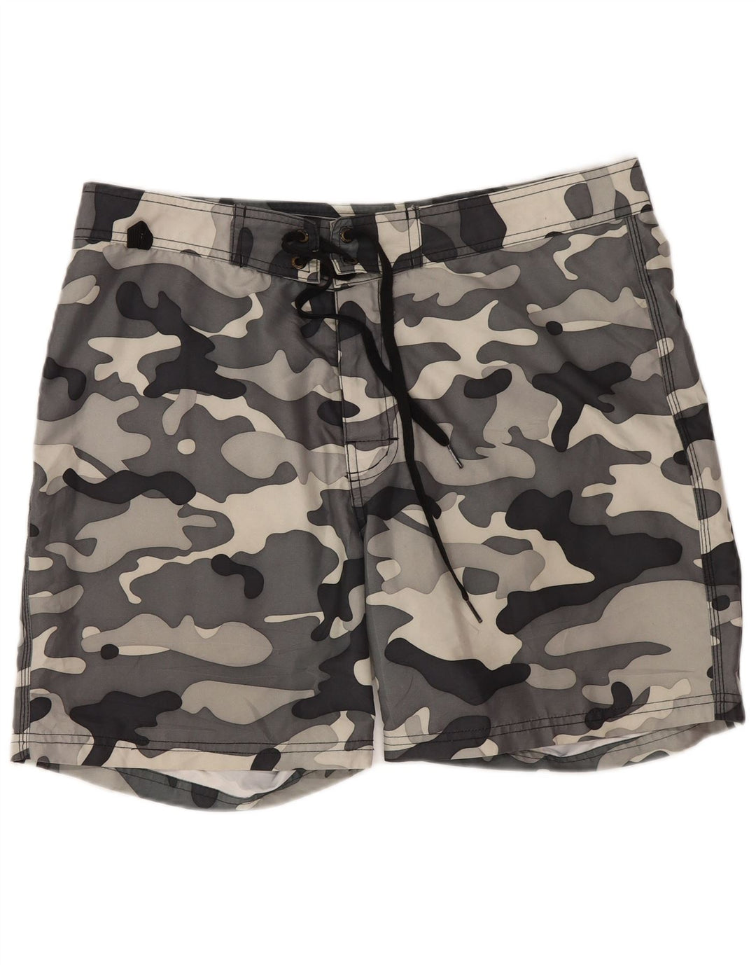 Sundek short de bain régulier pour hommes grand gris camouflage polyester