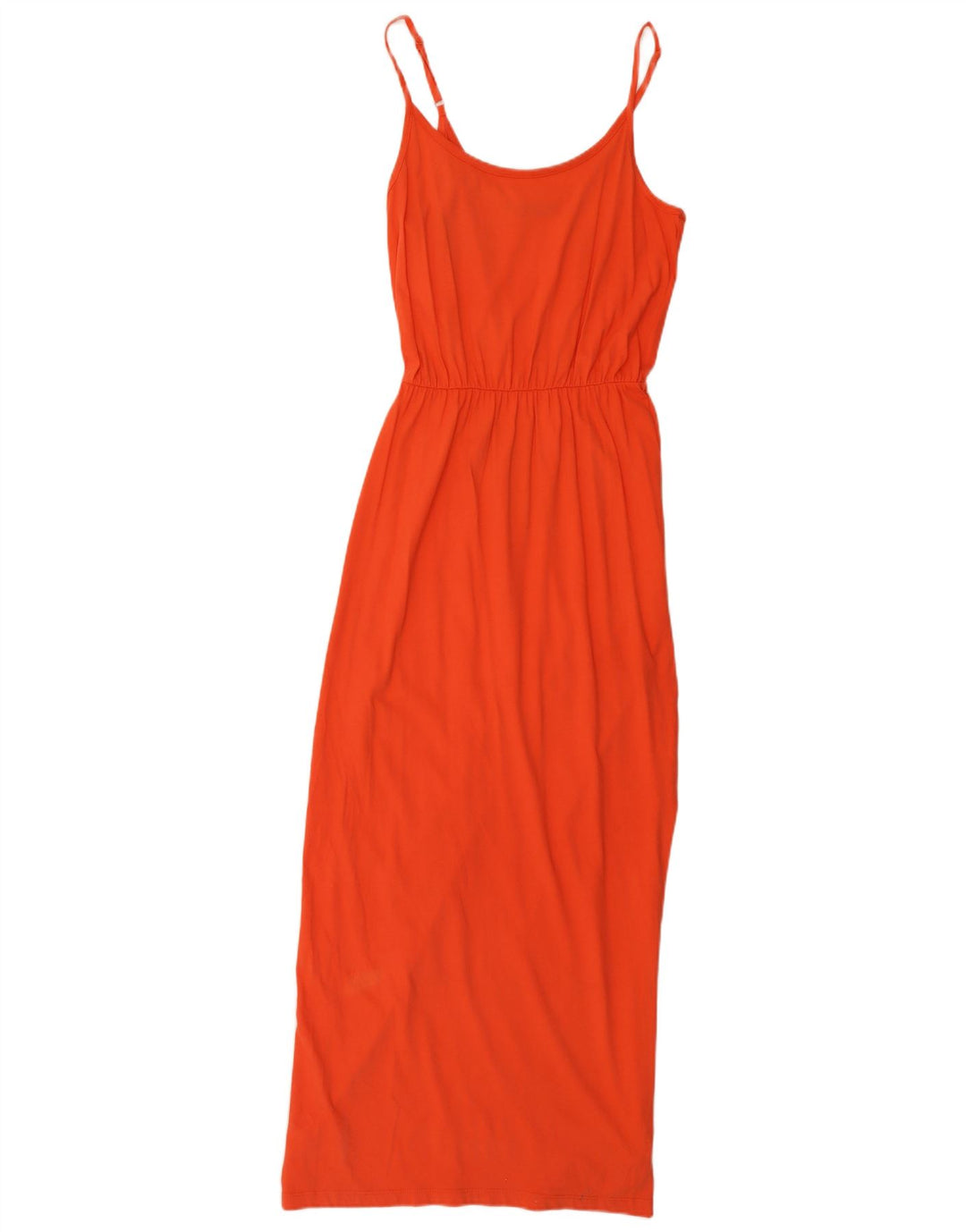 Marks & Spencer Robe longue sans manches pour femme UK 10 Small Orange