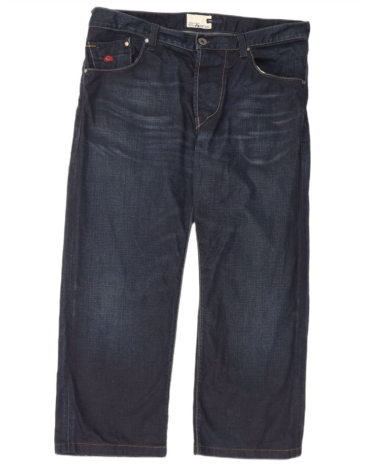 ENERGIE Jean droit homme W38 L27 bleu marine coton