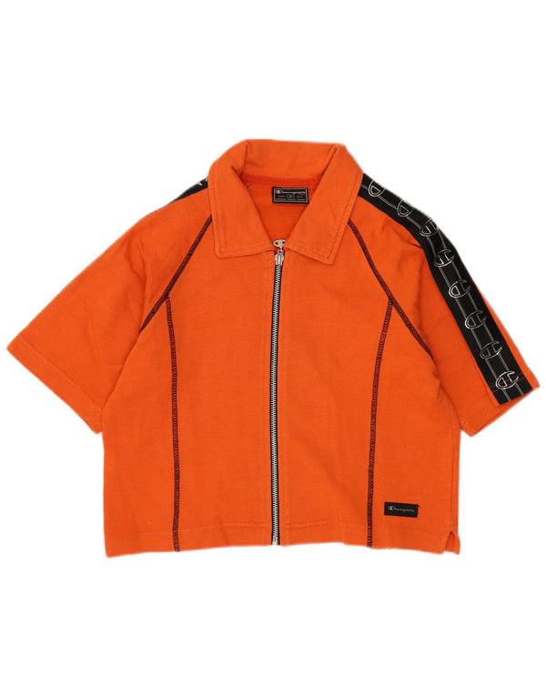Champion Haut court graphique pour femme UK 12 Orange moyen Colourblock
