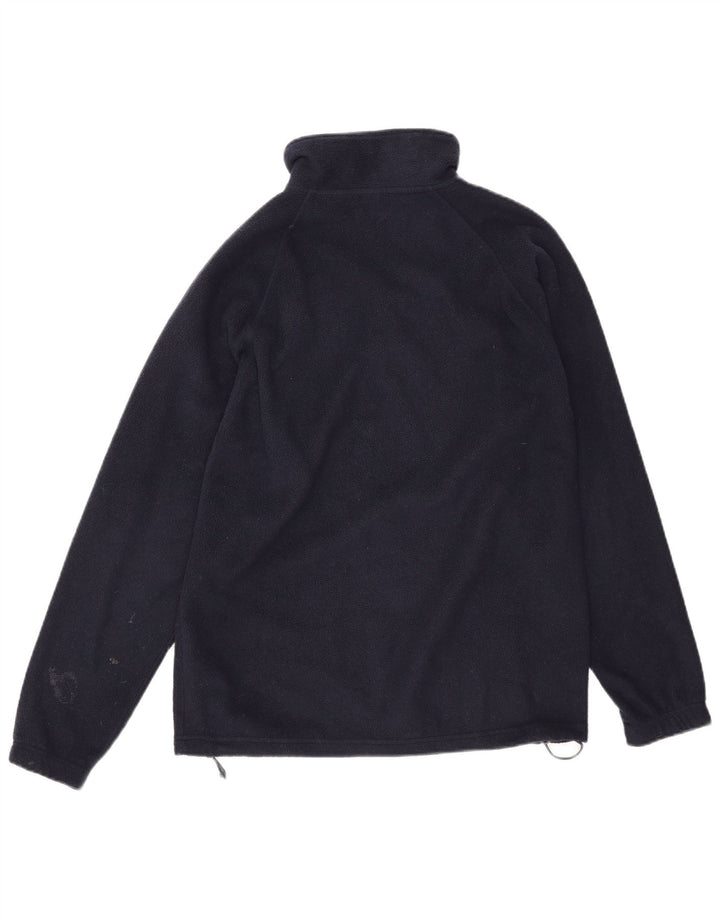 KAPPA Pull Polaire Col Zippé Homme Petit Bleu Marine Polyester