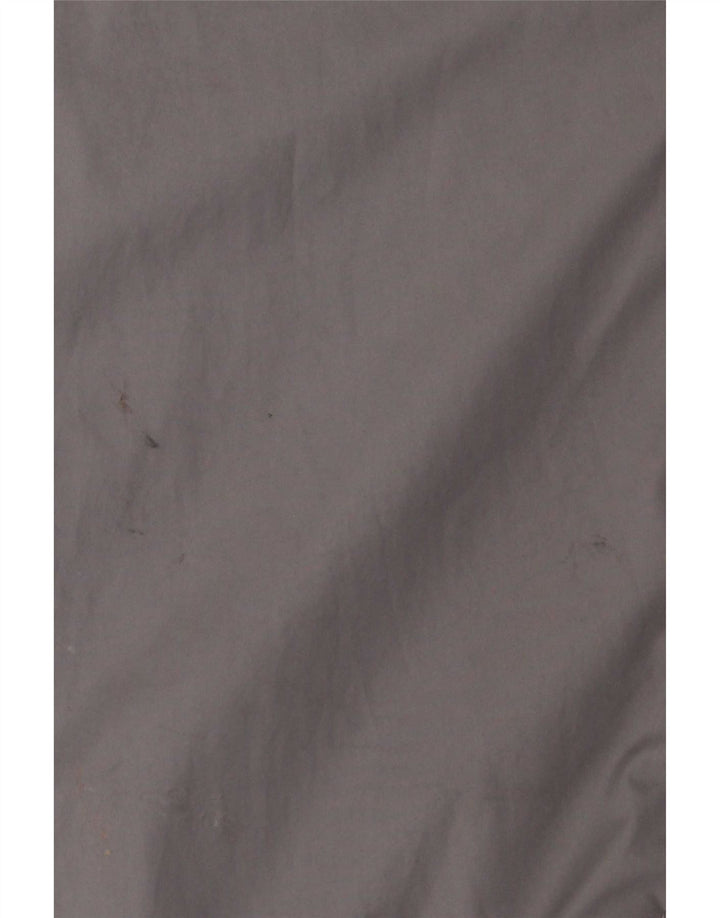 Fat Face Veste de pluie à capuche pour homme UK 42 XL Gris Colorblock Polyester