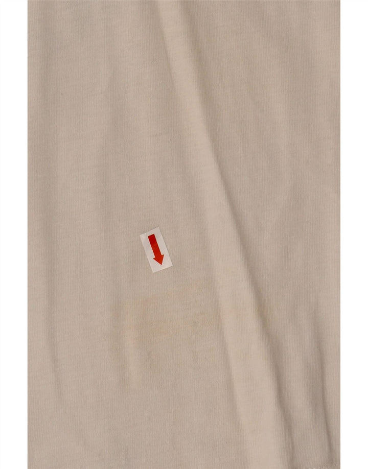 NIKE T-shirt graphique pour homme UK 45/47 XL Blanc Coton