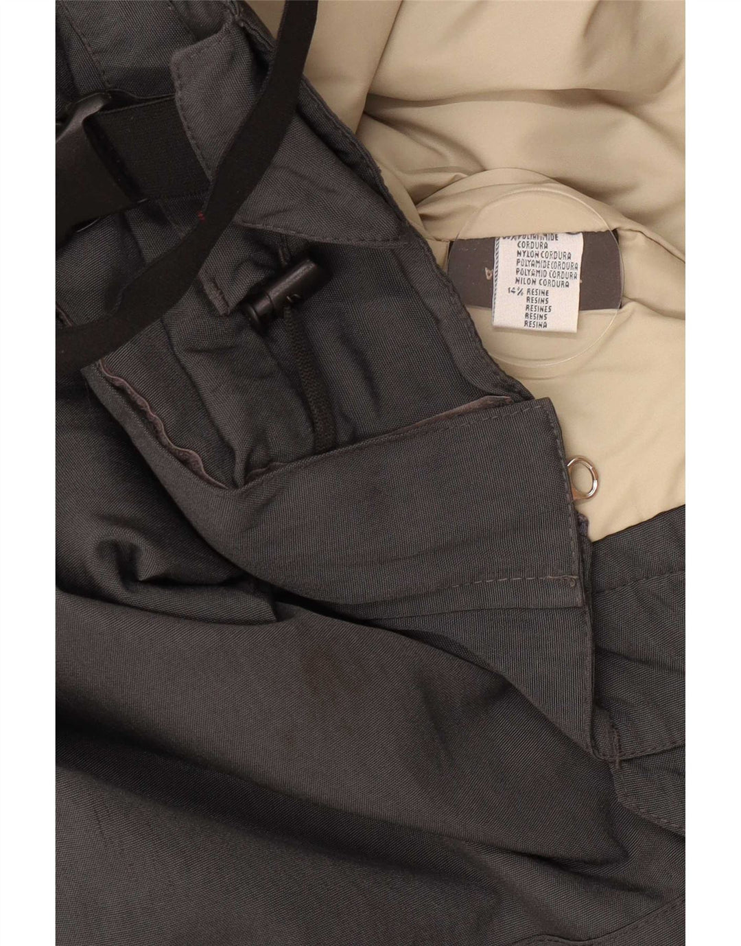 Napapijri Pantalon de ski salopette homme 2XL gris polyamide