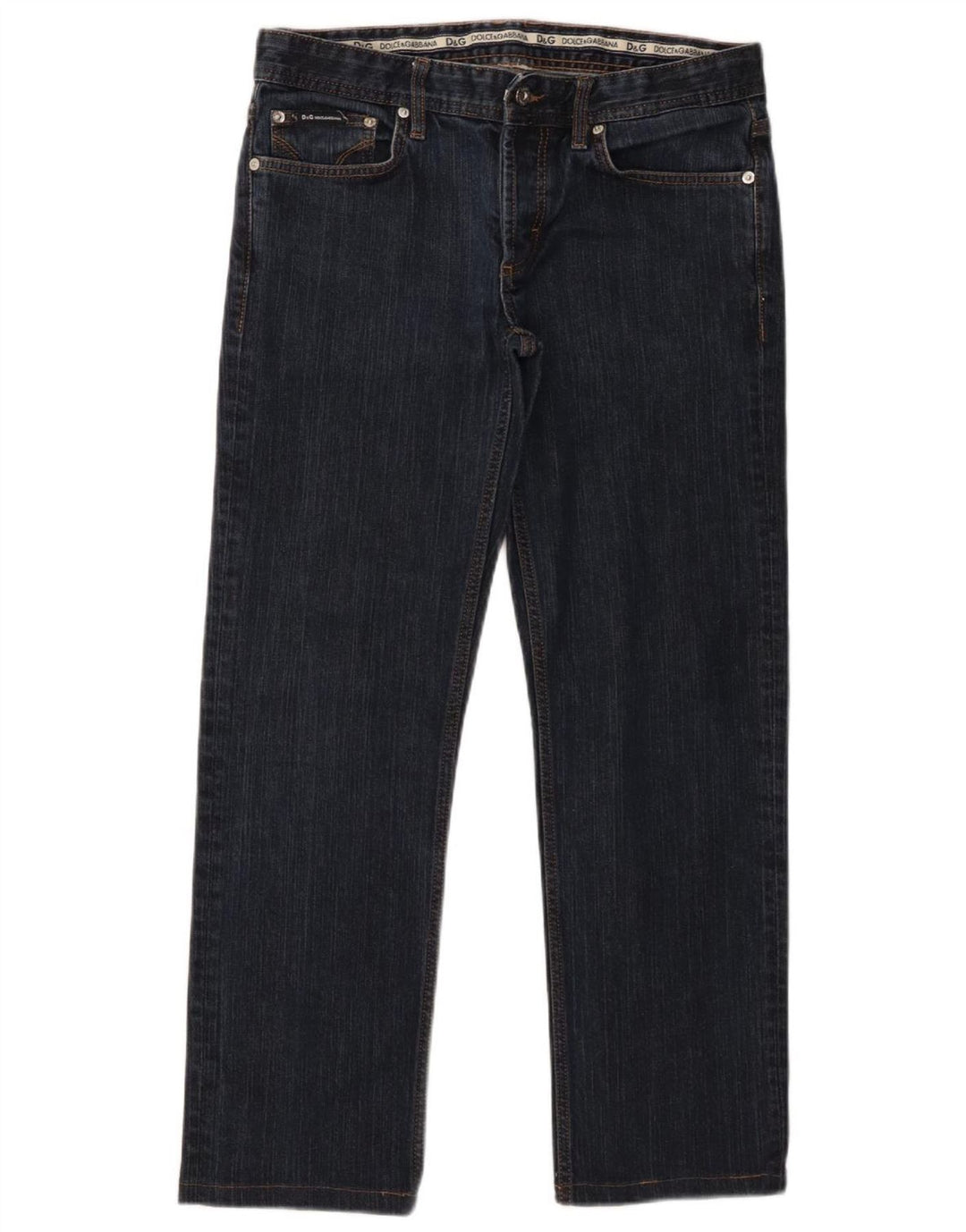 Dolce & Gabbana Jean droit W33 L28 homme bleu marine