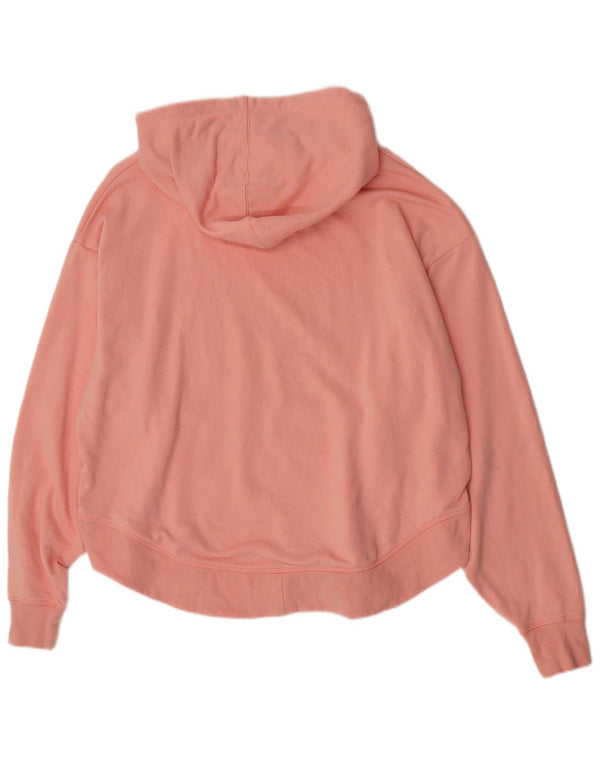 Champion Pull à capuche surdimensionné pour femme UK 44 Coton rose moyen