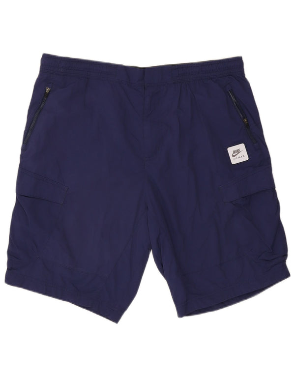 Nike Short cargo XL W38 en nylon bleu marine pour homme