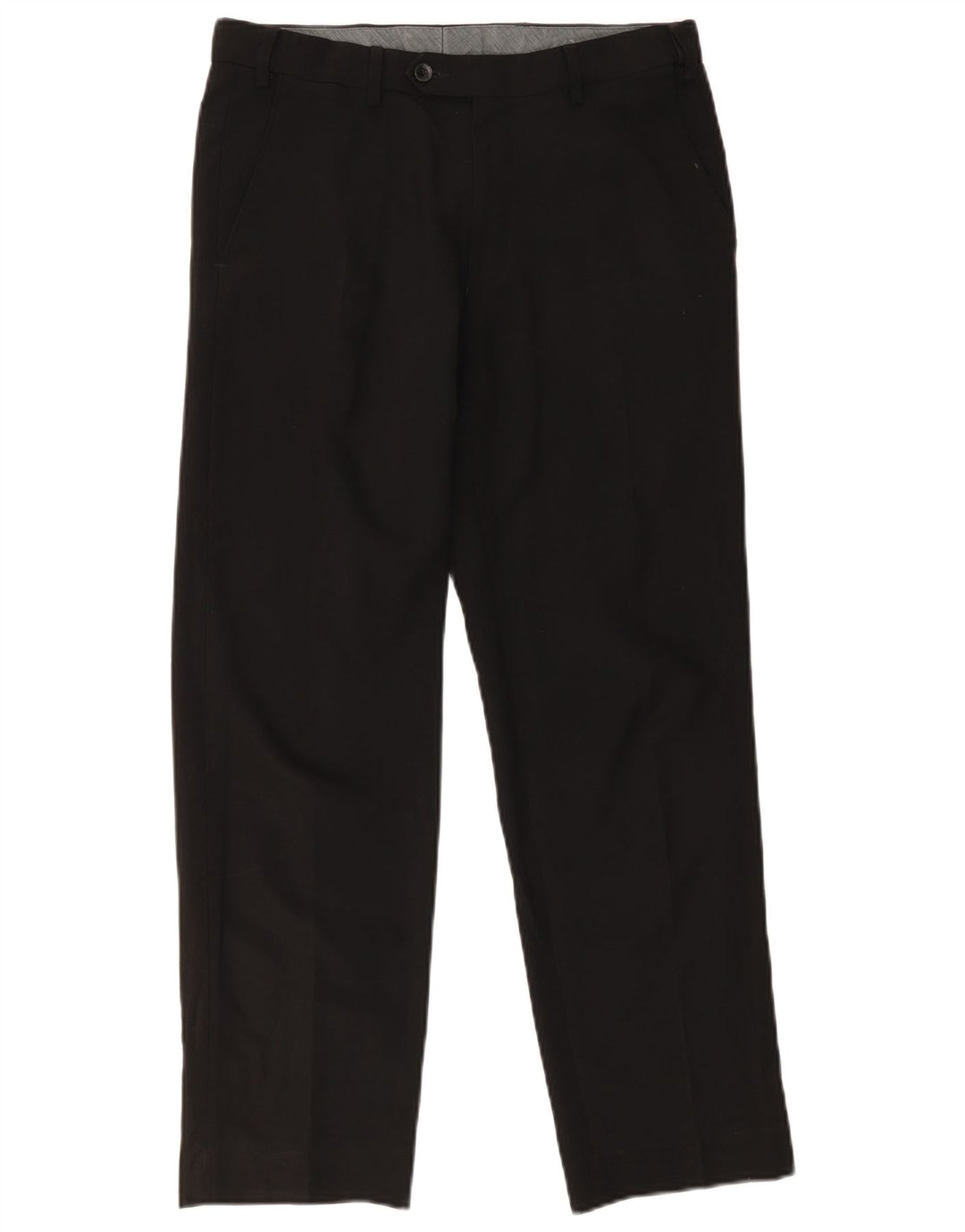 Marks & Spencer Pantalon Chino Regular Homme W32 L29 Noir Polyester