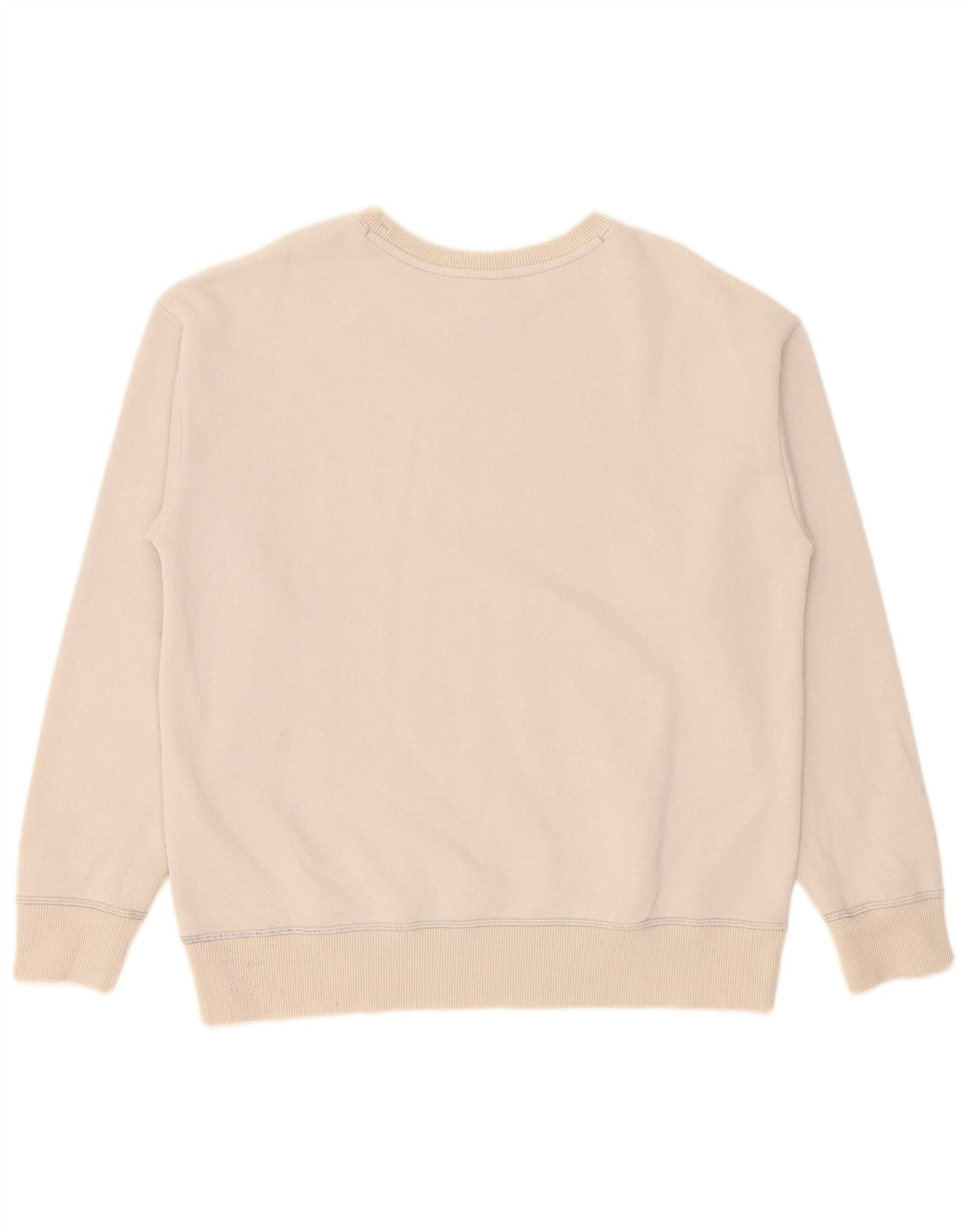 Champion Sweat-Shirt Homme Beige Moyen Coton
