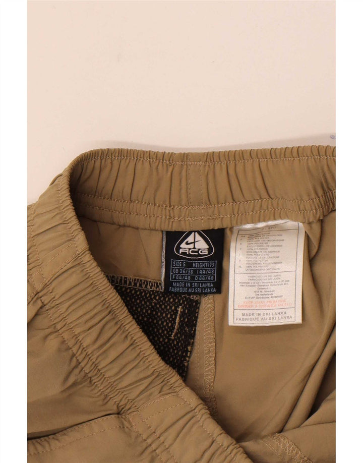 Nike Short cargo pour homme UK 36/38 Small W29 Beige Polyester