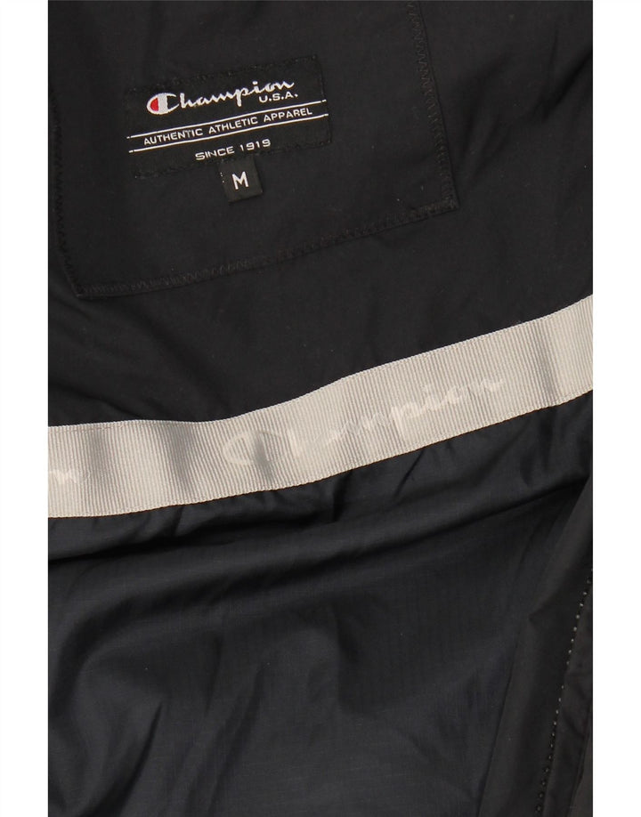 Champion Manteau rembourré à capuche pour homme UK 38 Medium Noir