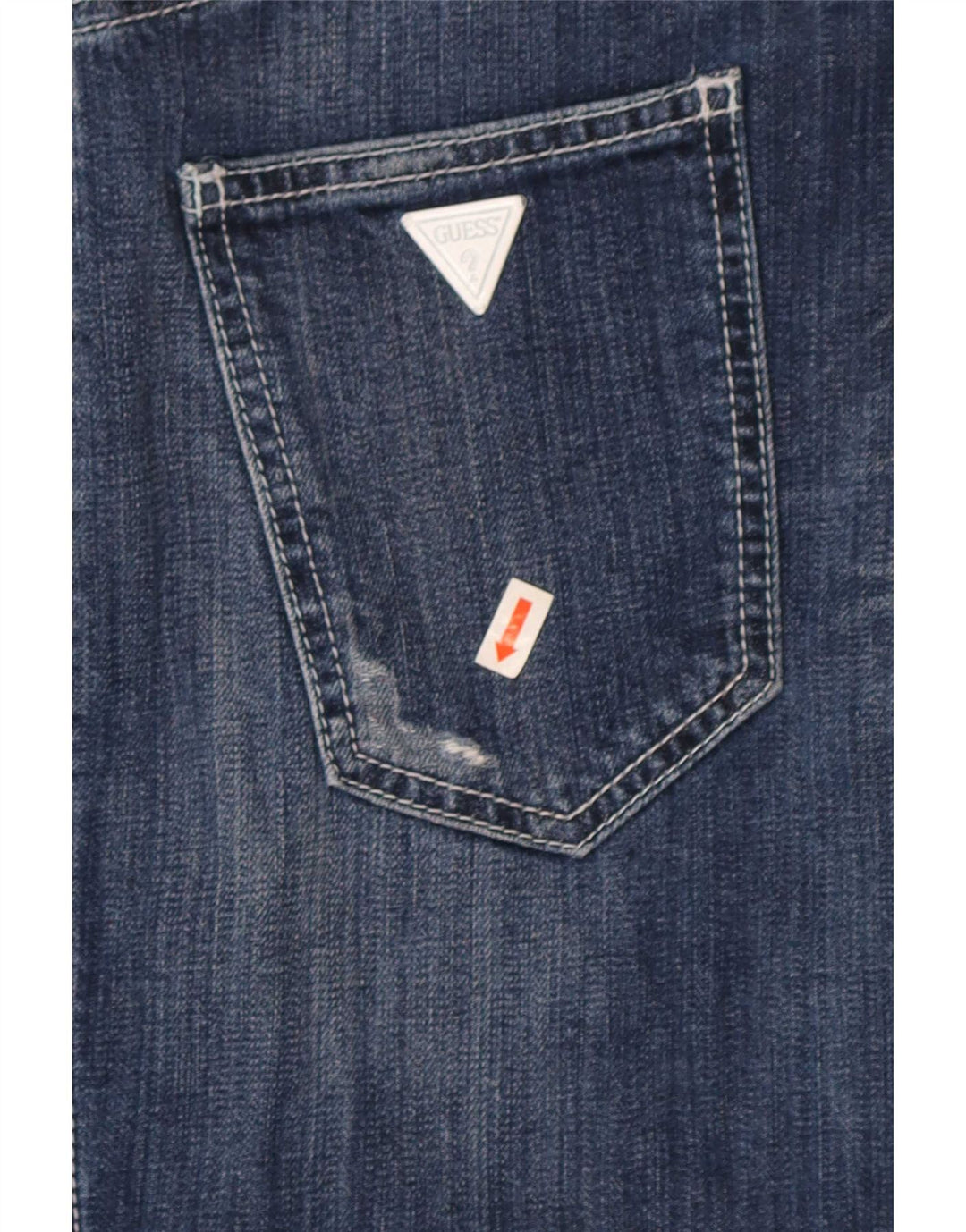 Guess Jupe En Jean Femme W28 Bleu Moyen