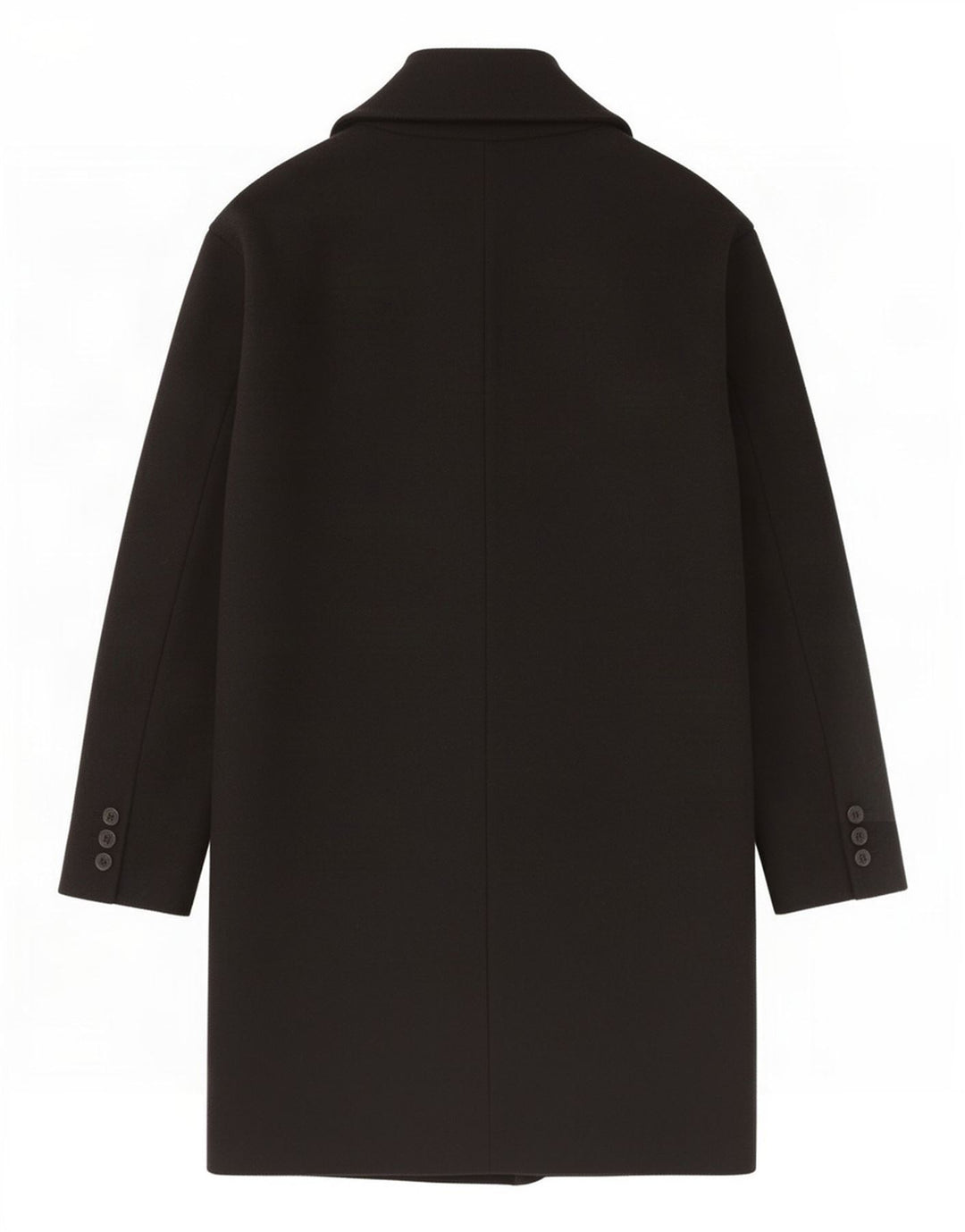 Zara Manteau surdimensionné pour femme UK 14 Noir moyen