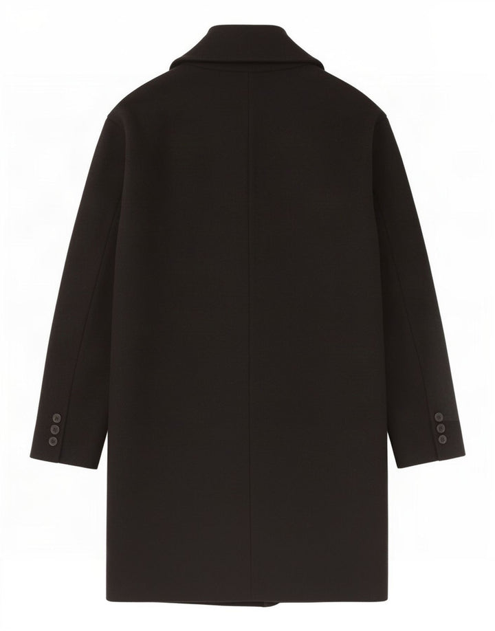 Zara Manteau surdimensionné pour femme UK 14 Noir moyen